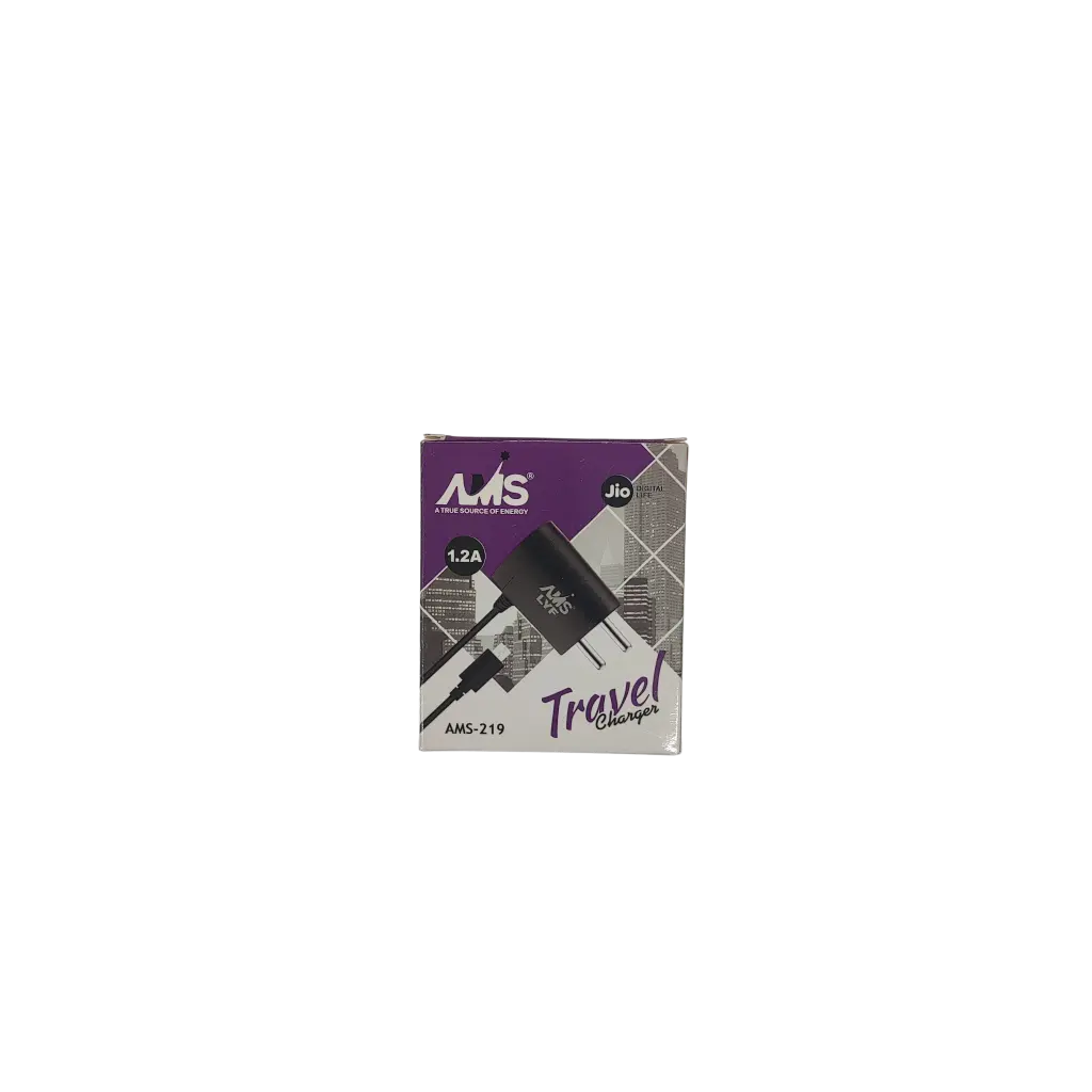 AMS A True Source Of Energy Travel Charger 1.2A Rem1024.webp