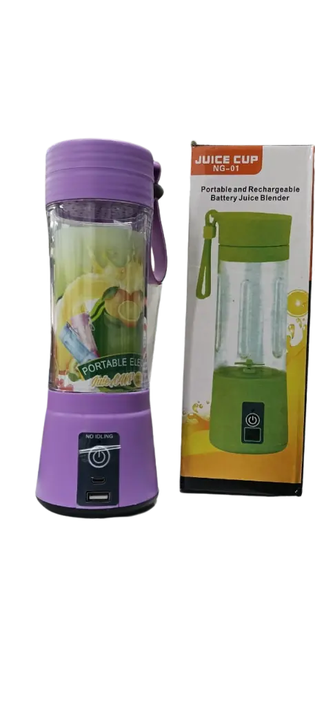 Portable And Rechargeable Battery Juice Blender  