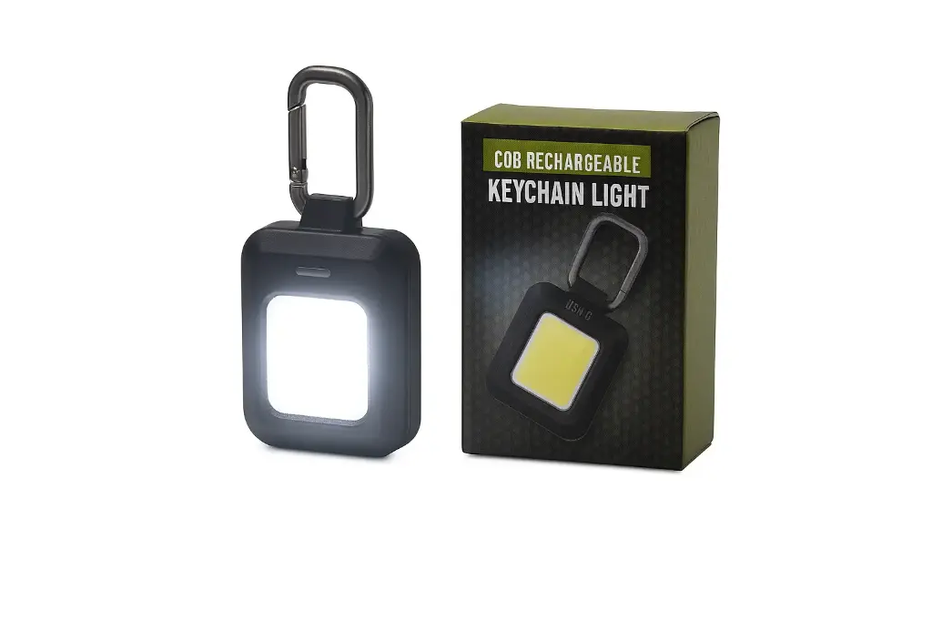 COB Rechargeable Keychain Light 