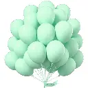 Light Green Latex Balloons for Birthday & Party Decoration – Pack of 1000