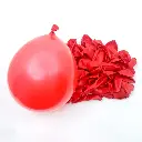 Light Red Latex Balloons for Birthday & Party Decoration – Pack of 1000