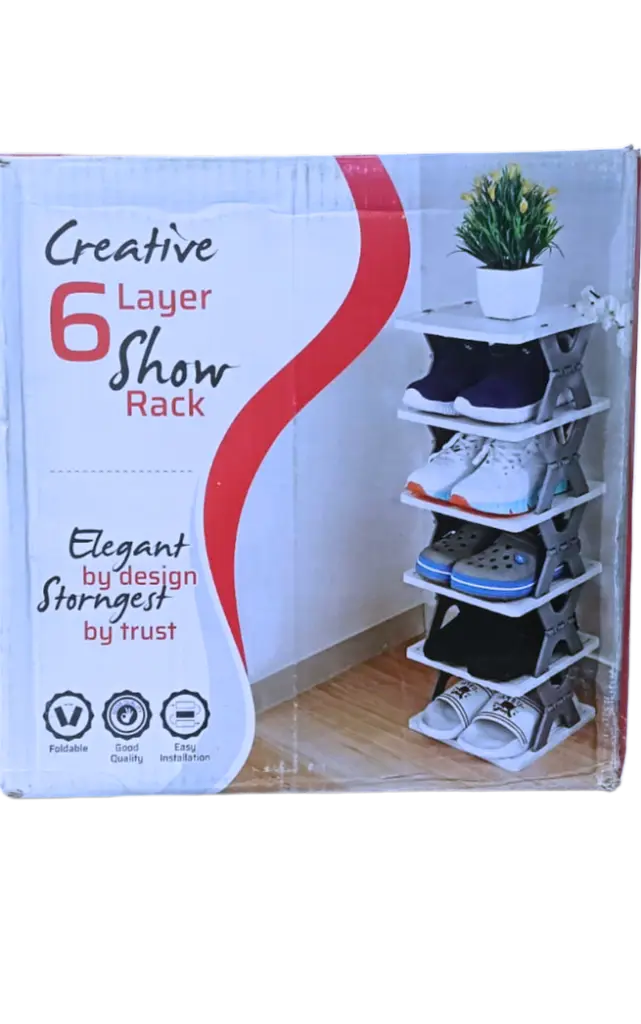 6 Layer Shoe Rack 