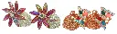 Shizuha Fashion Crystal Floral Drop Earrings with Iridescent Petals, Rose Gold 