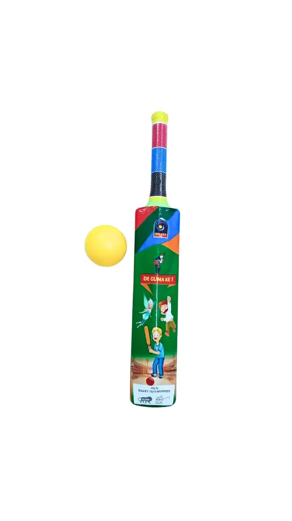 Plastic Cricket Bat And Ball No.1