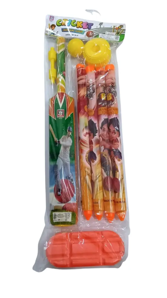 Plastic Cricket Set Non 3