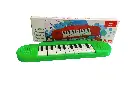 Kids Musical Toy Piano, Educational Electronic Keyboard for Ages 3+, Green and White, Battery Operated