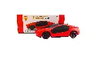 3D Racing Famous Car Remote Control Toy, Red and Black Sports Model, R/C Vehicle with Controller, Ages 3+