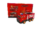 Remote Control Fire Truck Toy, 1:24 Scale, Urban Fire Brigade, Ages 3+, Red