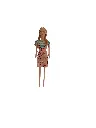 Fashion Doll Doctor Play Set with Medical Accessories, Striped Top and Pink Patterned Dress, Educational Toy