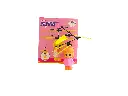 Mini Flying Induction Toy Doll, Palm-Controlled Helicopter, Easy to Use, Pink and Orange (0MINIFY120)