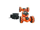 STUNT Remote Control Racing Car, Multifunction RC Vehicle with LED Lights, 6+ Years, USB Rechargeable, Orange and Black (STUNTSPRAY1130)