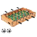 Table Top Football Game, Wooden Mini Soccer Board with 2 Balls, Indoor Entertainment Set, 69x36x10.5cm, Ages 6+ (0BTTFB1150)