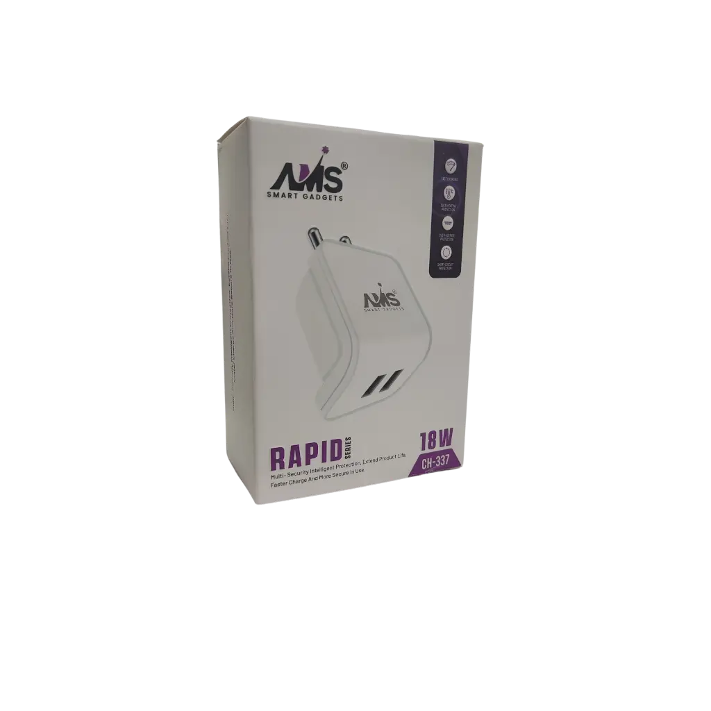 AMS Rapid Series Multi-Security Intelligent Protection,Extend Product Life, Faster Charge And More Secure In Use 18W