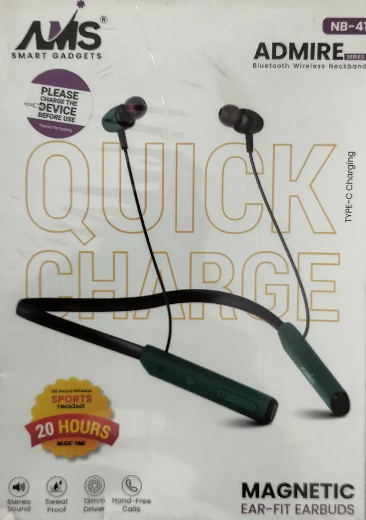 AMS Magnetic Ear-Fit Earbuds