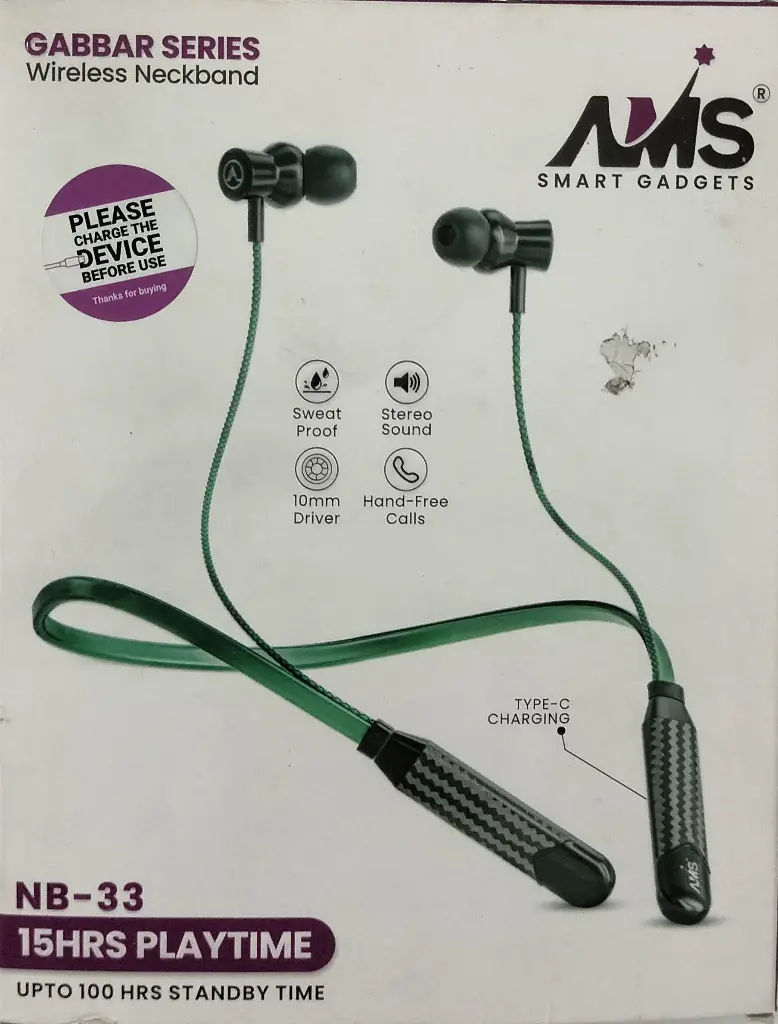 AMS Gabbar Series Wireless Neckband