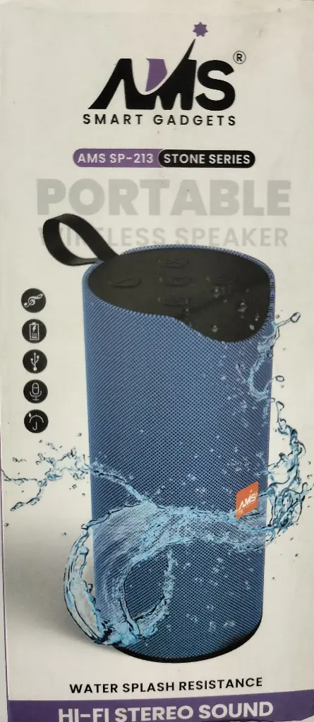 AMS Water Splash Resistance Hl-Fl Stereo Sound