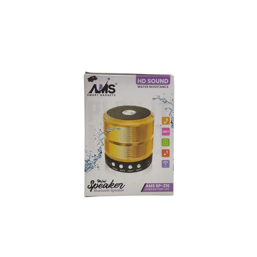 AMS Smart Gadgets HD Sound Mini Speaker Bluetooth Speaker
