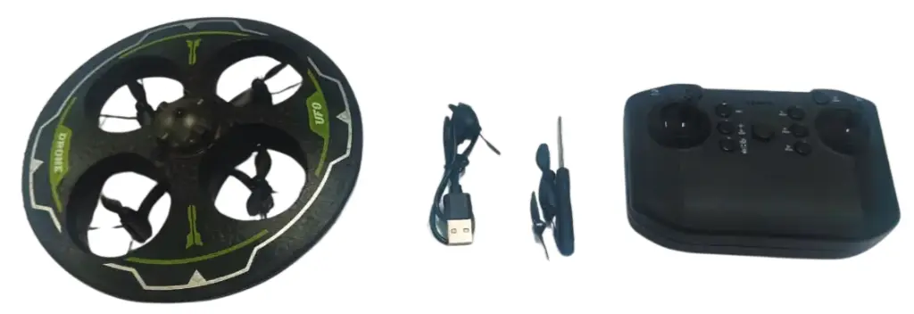 UFO Drone Aircraft Series, 360° Stunt Drone with Remote Control, USB Charging, LED Lights