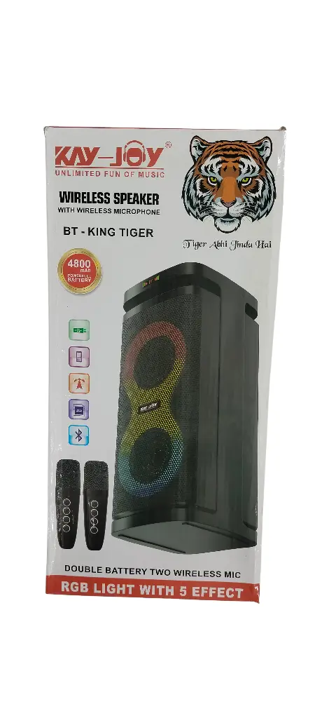 King Tiger Double Mike Speaker 