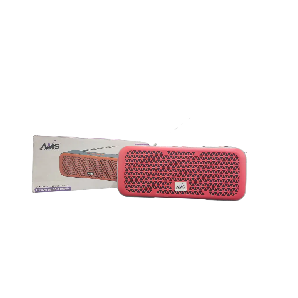 AMS Smart Gadgets Charm Series Water Splash Resistance Ultra Bass Sound Portable Wireless Speaker 