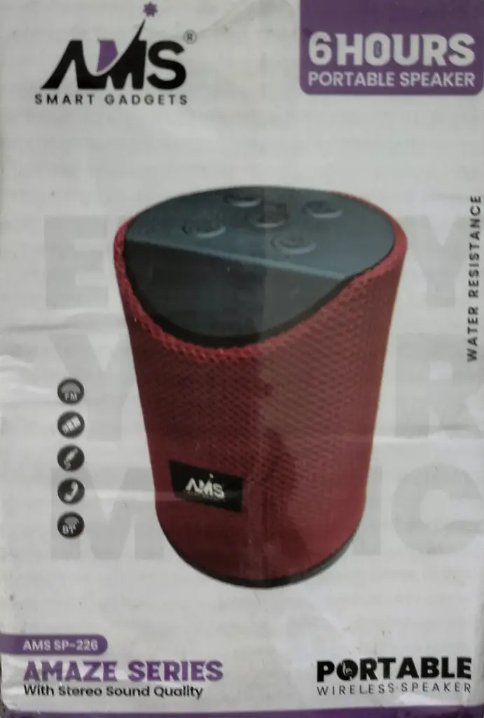 AMS 6Hours Portable Speaker 