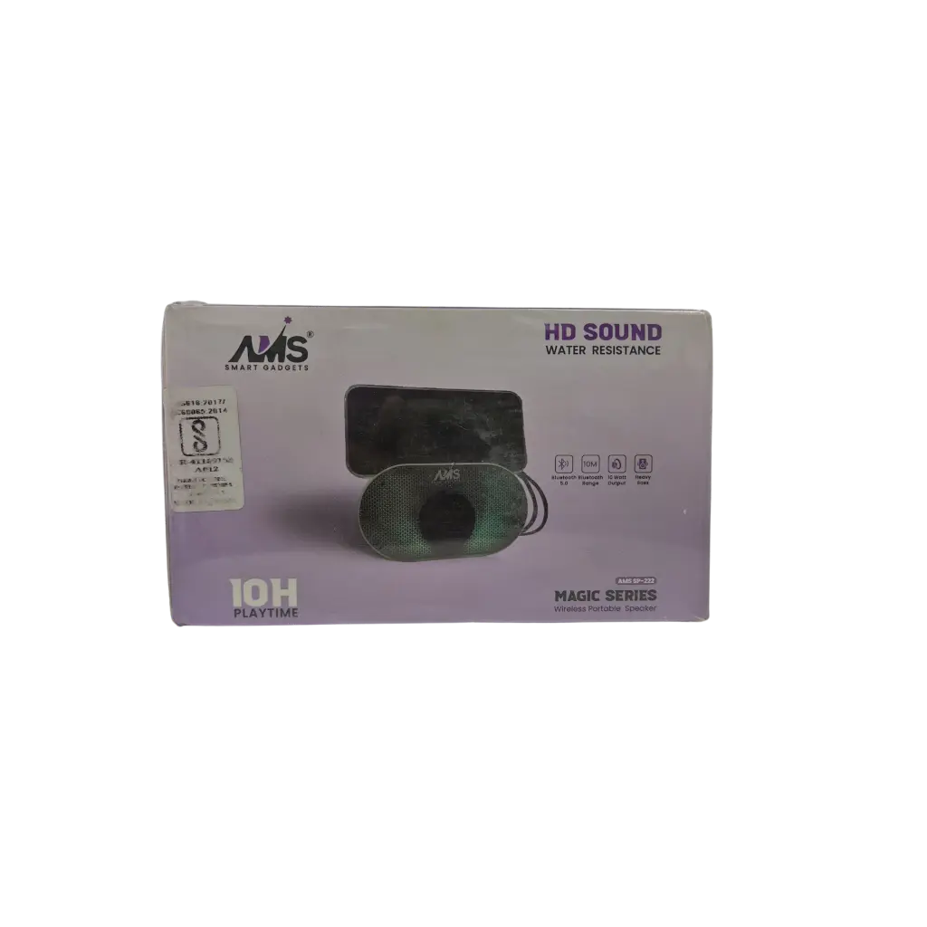 AMS Smart Gadgets HD Sound Water Resistance 10H Playtime