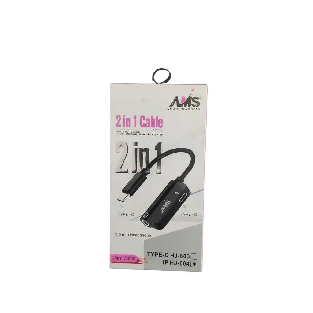 AMS Smart Gadgets 2in1 Cable iPhone