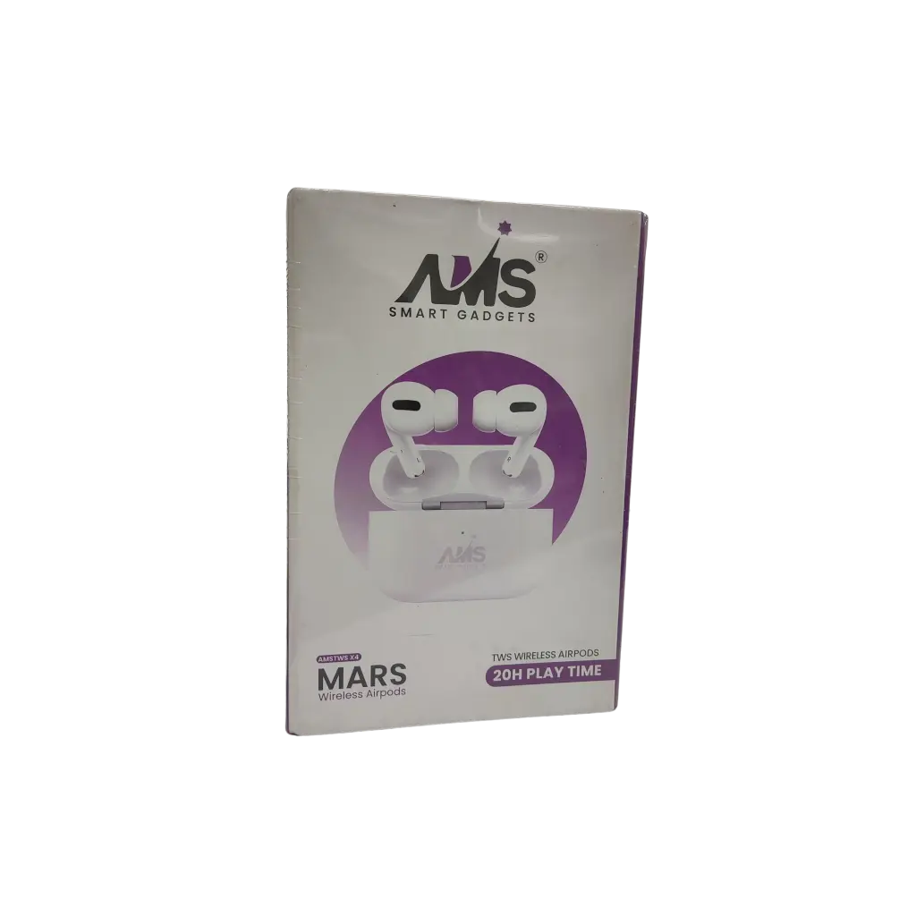 AMS Smart Gadgets Mars Wireless Airpods Tws Wireless Airpods 20H Play time