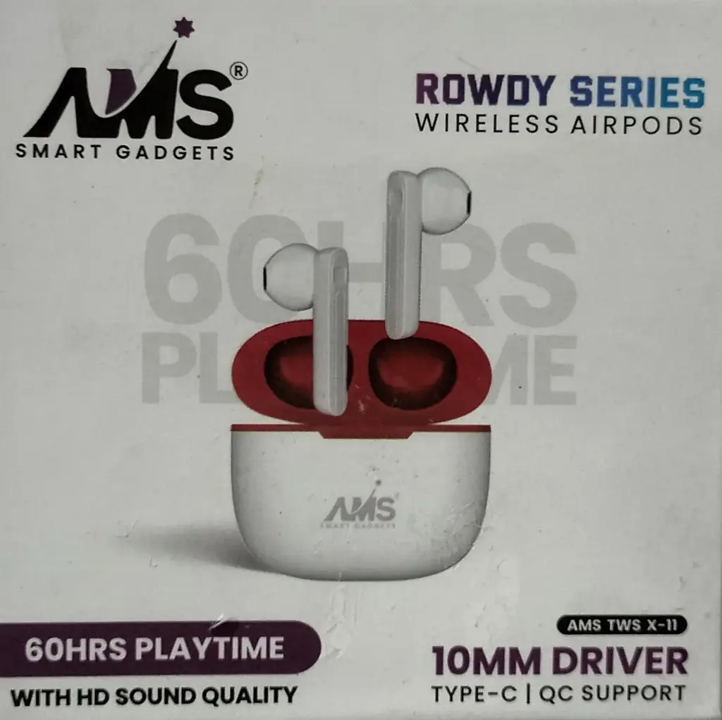 AMS Rowdy Series 10MM Driver Type-C | QC Support