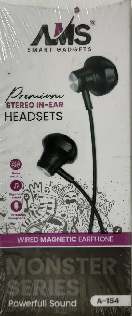 AMS Wired Magneetic Earphone