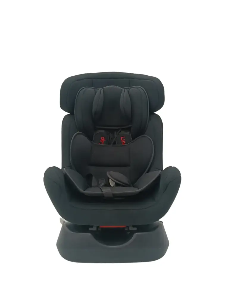 LuvLap Galaxy Convertible Car Seat For Baby & Kids New Born To 7 Years , Forward Facing & Rearward Facing,3 Adjustable Recline Levels, European Safety Standard Certified, Side Impact Guard, Black