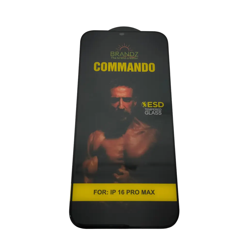 Commando Tempered Glass 