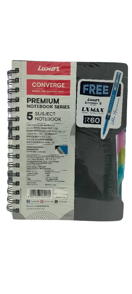Notebook 5 Subjects