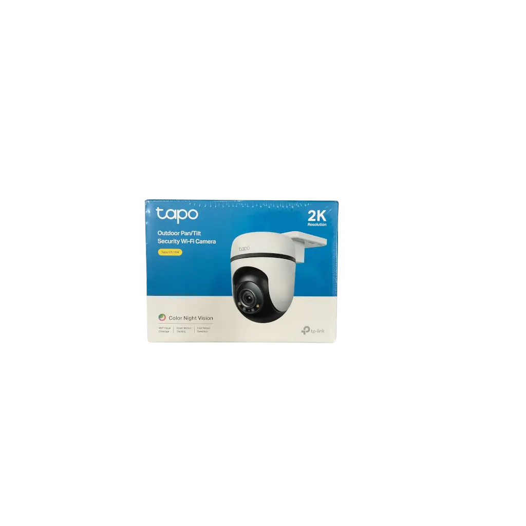 Tapo TP-Link 2K 3MP 1296P Outdoor Pan/Tilt Security Wi-Fi Camera, IP65 Weatherproof, Motion Detection, 360 C510W
