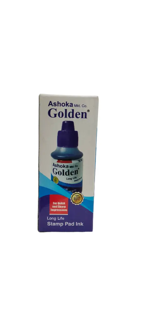 Ink Stamp Pad 30ML Golden Ashoka