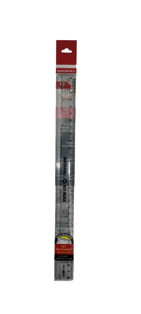Nataraj Scale 12"Plastic