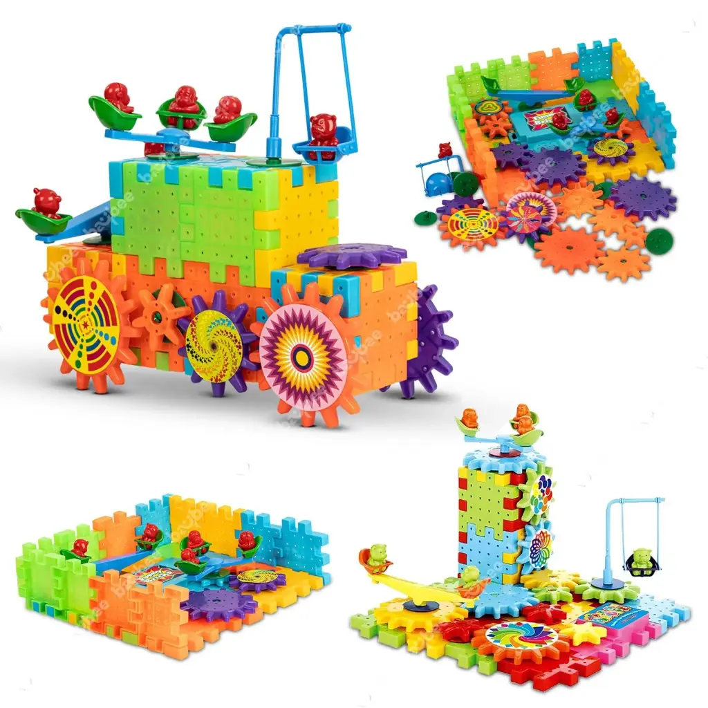 Gears & Building Blocks 81Pcs 