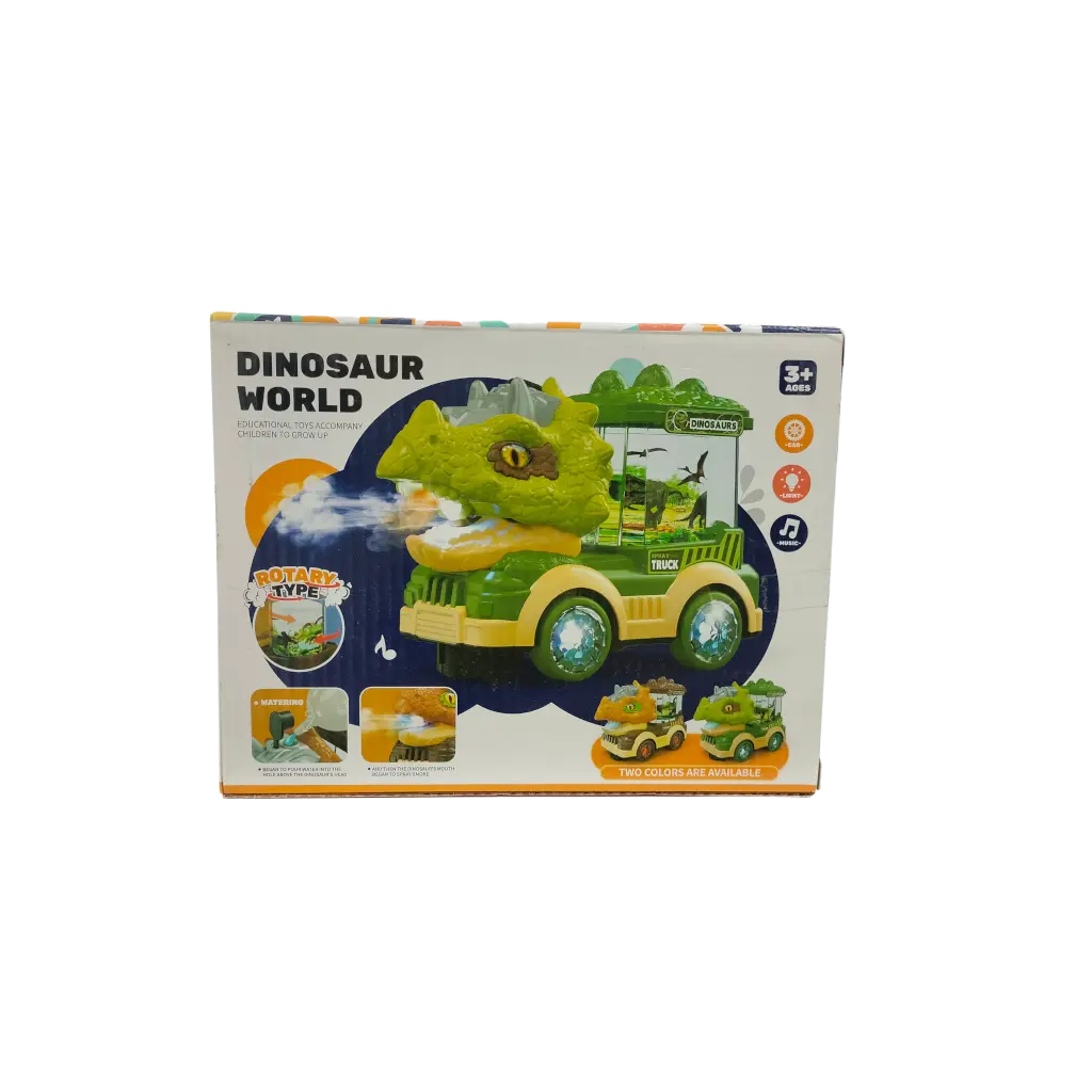 Electric Dinosours World Smoke Car