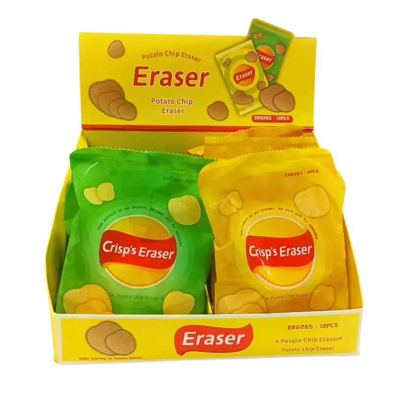 Crisp's Eraser (4 Pcs in 1 Pkt)