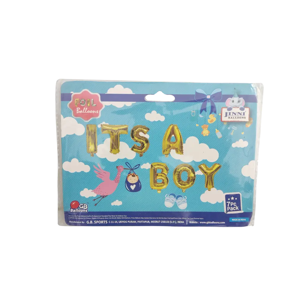 Itsa Boy And Girl Foil Balloons