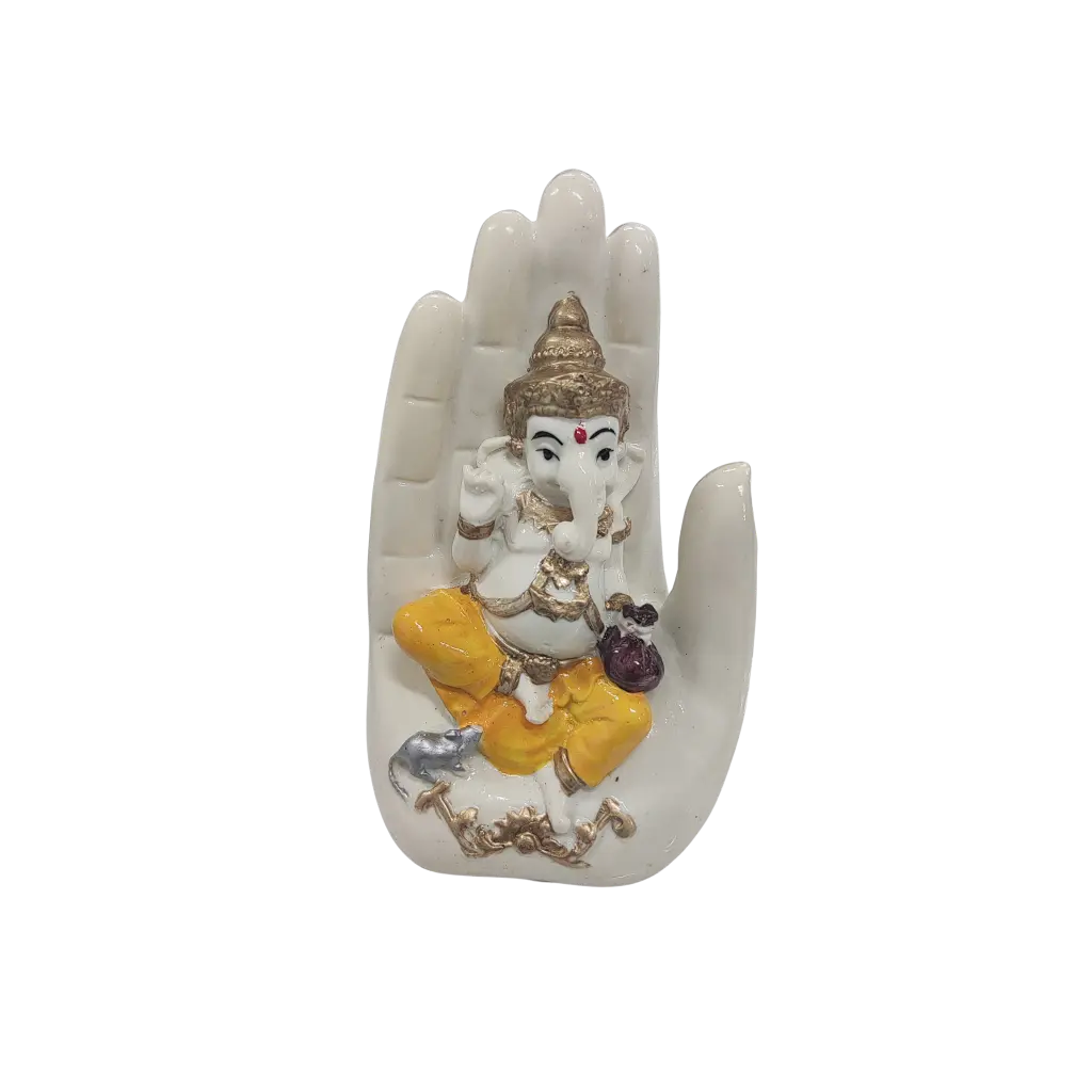 Palm Ganesha Idol for Home Decor