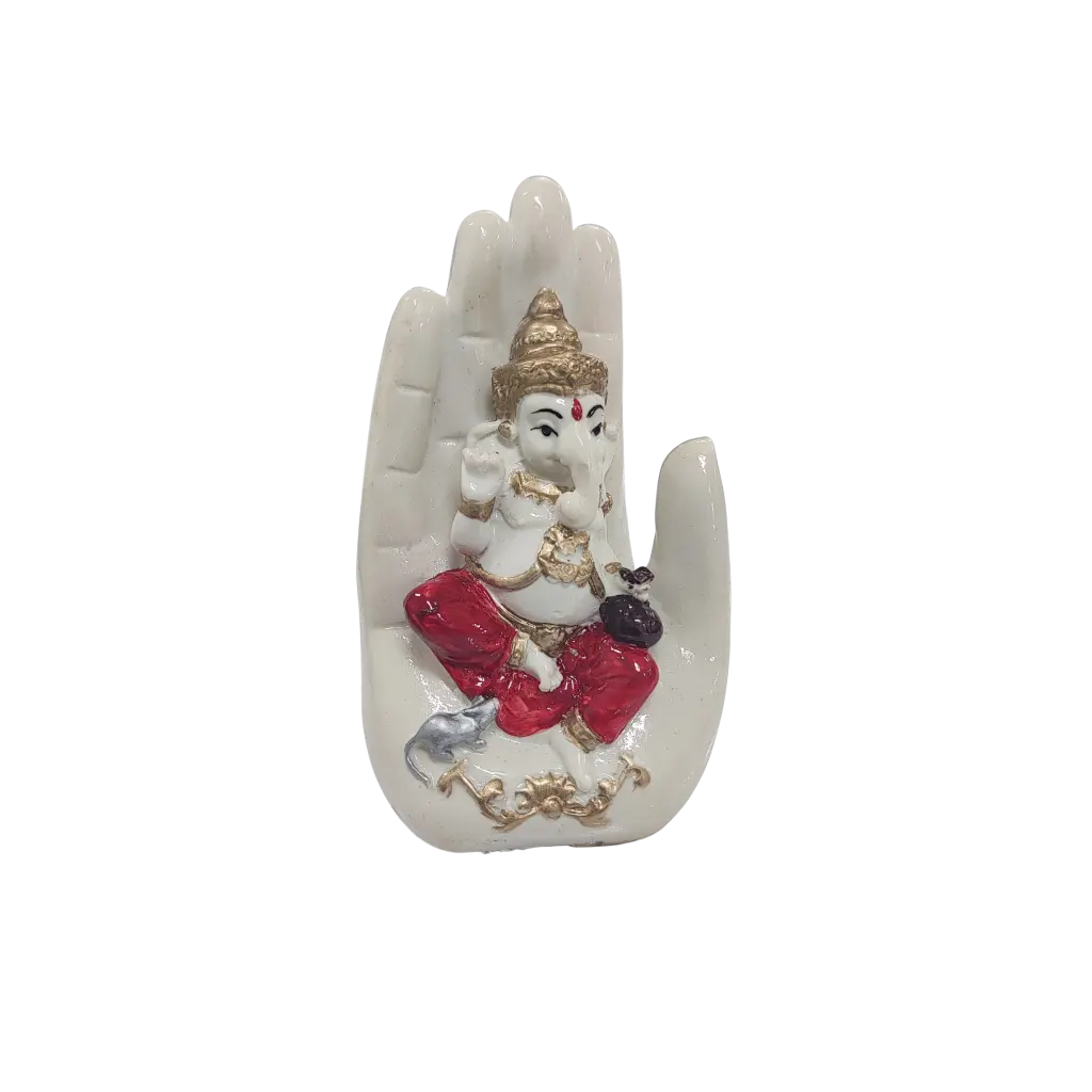 Miss Peach Handcrafted Lord Ganesh Ji ki Murti Decorative Showpiece|Lord Ganesha Idols for home decor|Ganpati Murti Figurine| Decor Items for Home & Office|statues|statue for gift|Pooja ,Table Decoration & Gift| Ganpati for Home ,temple ,Big Size,Entrance|showpiece gift|decorations|