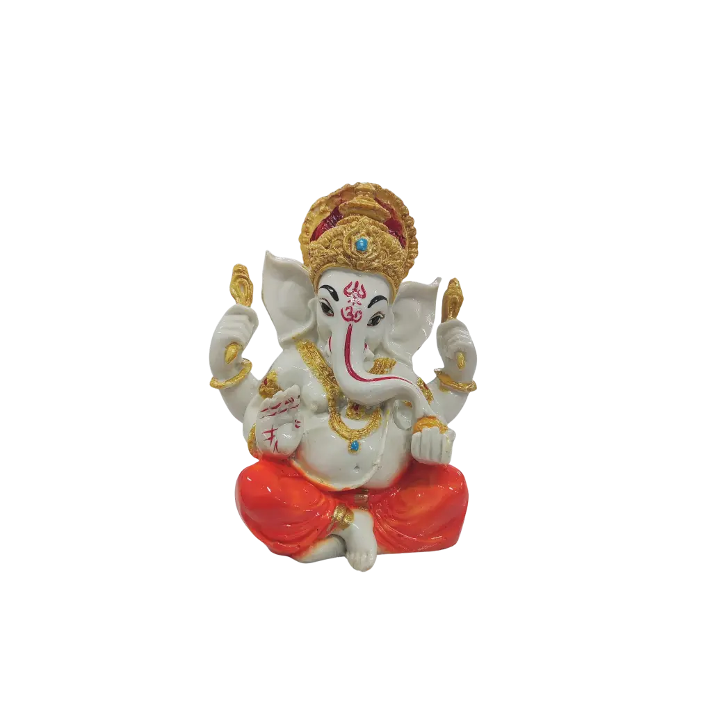  Ganpati Idol | Vinayaka Statue | Ganpati Decorative Statue | Ganesha Idol for showpieces Home decor Pooja