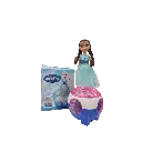 Frozon Doll Stage Light Electric Toy Top Quality The Product Luxurious Packaging Simulating The True Styles And Making Carefully Bright Benzene Light Will Rotate 360 Degrees 