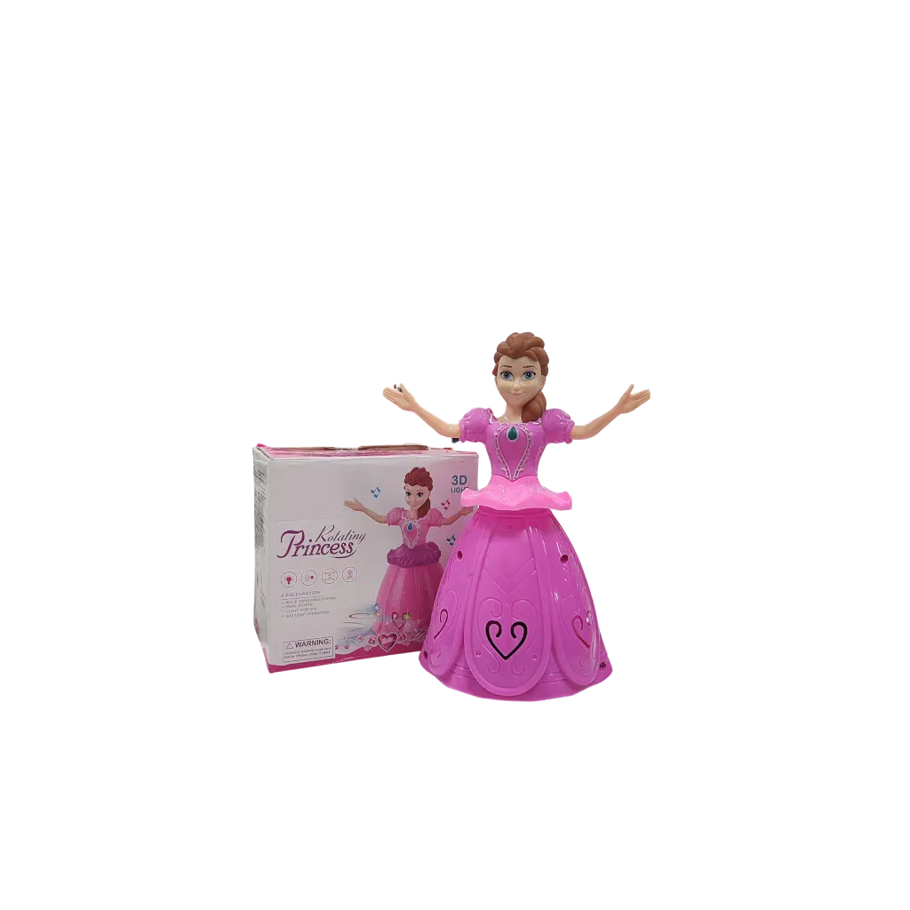 Rotating Princess 3D Gorgeous Rotation Action