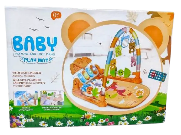 Baby Playgym And Foot Plano Play Mat