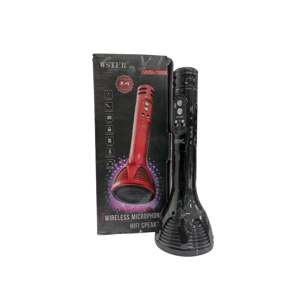 Wster Wireless Microphone Hifi Speaker