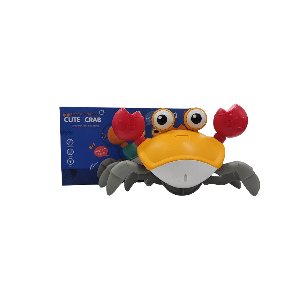 Electric Induction Cute Crab Toys With Light And Sound