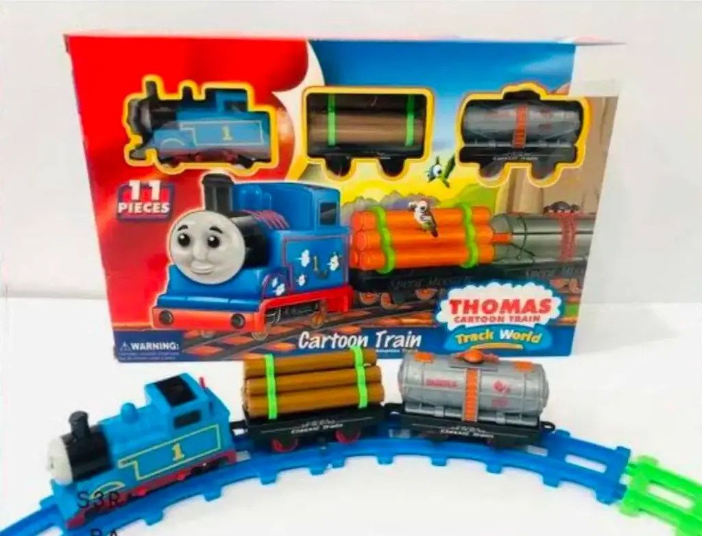 Cartoon Train Combination Track Thomas Cartoon Train Track World 