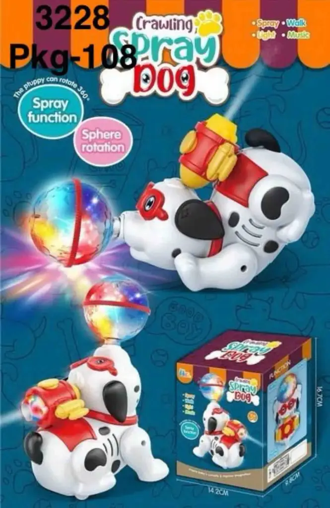 Crawling Spray Dog